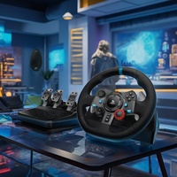 Volant de course G29 authentique et original pour PS5/PS4, nouvelle version, avec retour de force et moteur à vibration.