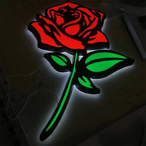 Led Hiển thị Mini 3D thư Neon Logo ký tự phát sáng cho quán cà phê cửa hàng tường nghệ thuật và bệnh viện chiếu sáng trang trí tường - Product Image 3