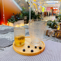 Verre à vin sans pied en cristal au design contemporain Raymond, 15,25 oz, en verre borosilicate transparent, logo personnalisé pour bars et restaurants