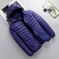 Veste matelassée personnalisée pour homme avec capuche, manteaux noirs pour homme, imperméable, streetwear de haute qualité, veste matelassée en duvet