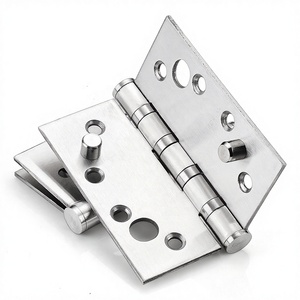Stainless Steel 304 Marine Flush Stamped Security Anti-theft Hinge 127x102x3mm Deck Hinges Ship Kayak <b>Yacht</b> Boat Hardware Stainl - Product Image 2