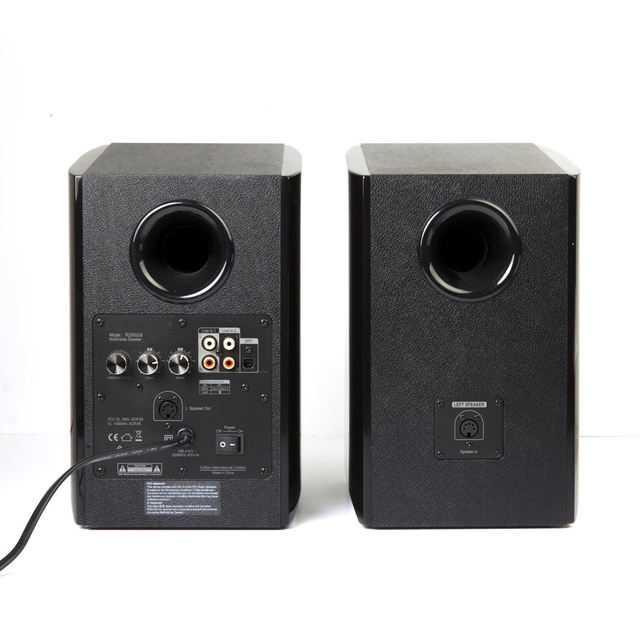 Vofull Portable Hifi System Bookshelf Speakers Subwoofer Bookshelf Speakers TWO-WAY Speakers for Home