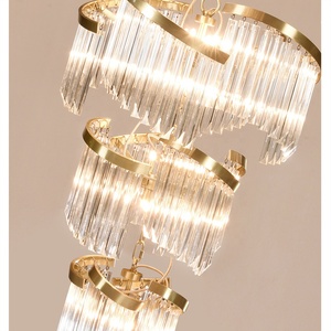 <span class=keywords><strong>Lampadario</strong></span> della hall della Villa di Rotunda di cristallo di lusso di vendita calda - Product Image 3
