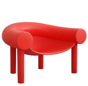 LLDPE plastic Sam son leisure arm chair