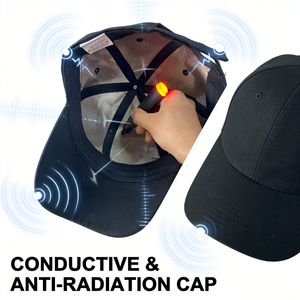 Nouvelle doublure de protection EMF avec tissu anti-radiation, casquette de baseball anti-ondes électromagnétiques et radiofréquences, chapeau EMF - Product Image 3