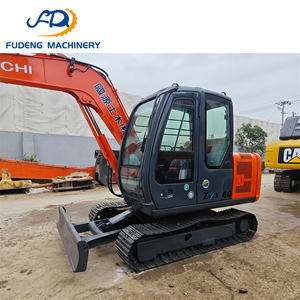 Escavatore Idraulico Cingolato <span class=keywords><strong>Hitachi</strong></span> 60 da 6 Tonnellate di Alta Qualità, Usato Originale per Costruzioni - Product Image 4