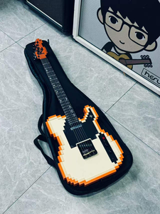 Chitarra Elettrica Pixel Mojolnir 8-Bit STAGE-T - Corpo in Resina ad Alta Densità, Manico in Acero, Tastiera in Ebano, 6 Corde, Pickup Passivi Chiusi - Product Image 4