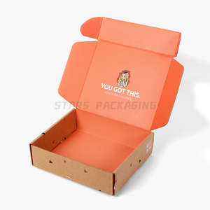 Custom Printed Eco Friendly E-commerce Packaging Corrugated Cardboard Mailer Box Custom Corrugated Shipping Box