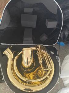 Vente en gros/OEM/<span class=keywords><strong>Prix</strong></span> d'usine Sousaphone en laiton All-Brass Band Drum Horn <span class=keywords><strong>Tuba</strong></span> Subwoofer pour <span class=keywords><strong>instrument</strong></span> de basse pour l'équipe - Product Image 3
