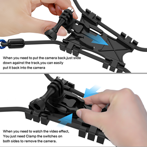 Camera Hành Động Chuỗi Liên Kết Hàng Rào Cho <span class=keywords><strong>GoPro</strong></span>/Điện Thoại Di Động Backstop Camera <span class=keywords><strong>Mount</strong></span> Để Ghi Bóng Chày, Bóng Mềm, Trò Chơi Quần Vợt - Product Image 6