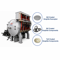 Four CVD personnalisable pour revêtement céramique en fibre de carbone pour composites C/C SiC, revêtement pyrolytique en carbone