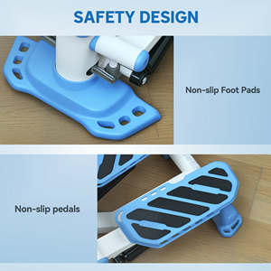 Steppeur portable en plastique Lumina modèle In-40 pour usage domestique avec méthodes manuelles et électriques pour entraînement aérobie et routines de fitness - Product Image 6