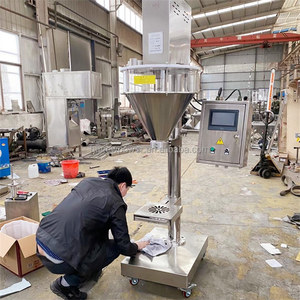 เครื่องบรรจุผงแบบกึ่งอัตโนมัติแนวตั้งความแม่นยำสูงสำหรับน้ำตาล อาหาร เครื่องปรุงรส บรรจุในซอง/ถุงแบบตั้งได้ - Product Image 5