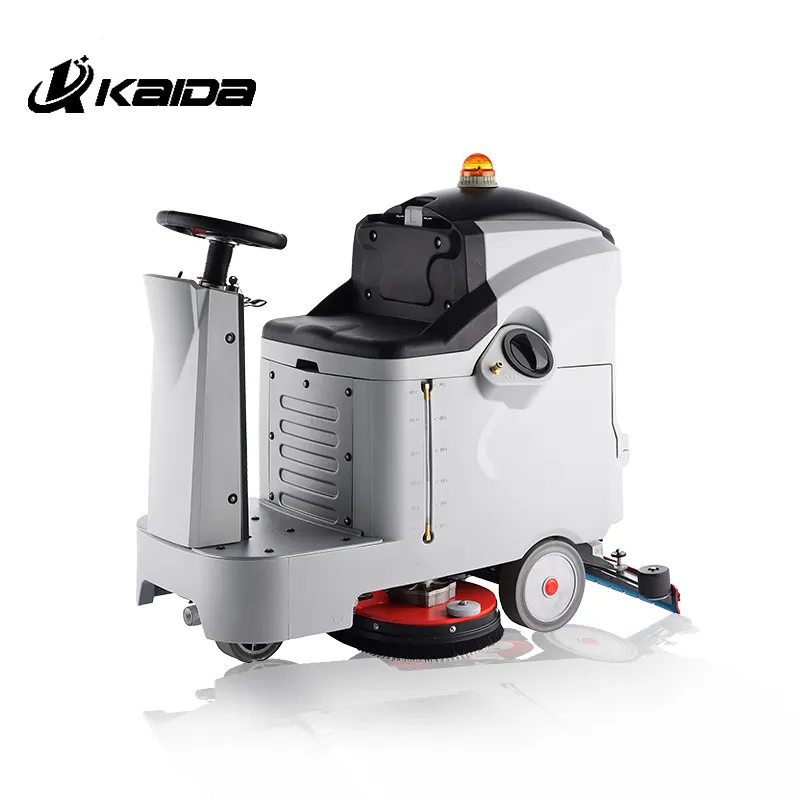Automatic Floor Scrubber Tile Washing Cleaning Machine Walking Floor Cleaning Washing Scrubber Machine For Sale