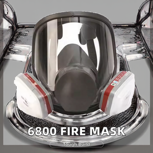 Masker Gas silikon wajah penuh 6800 kualitas tinggi dengan Filter pelindung <span class=keywords><strong>Respirator</strong></span> Dewasa yang dapat digunakan kembali - Product Image 3