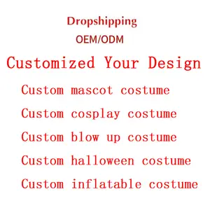 Personnalisez votre propre Design adulte enfant enfants Costume gonflable Halloween noël Costume mascotte Costume