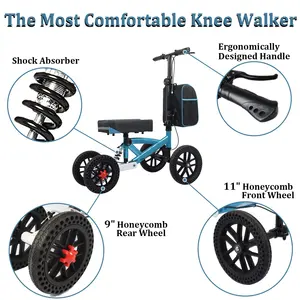 Le frein à disque Ousite Knee Scooter est plus pratique et plus sûr pour les personnes handicapées