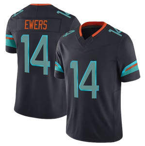 Nouveaux maillots de football américain brodés 2025 2026 pour rivalités, vente en gros – 1Tagovailoa 10 Hill 13 Marino 14 Ewers 17 Jaylen Wad-dle - Product Image 5