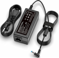 Remplacement pour chargeur d'ordinateur portable HP 45W pour ordinateur portable HP Stream Pavilion Zbook, adaptateur secteur 45 watts, embout bleu, 19,5V 2,31A