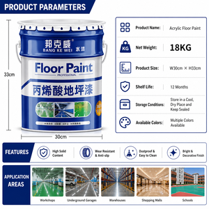 Pintura Acrílica para Pisos a Base de Agua de Grado Industrial para Protección de Pisos de Alto Tráfico - Product Image 3