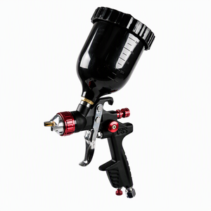 <span class=keywords><strong>Pistola</strong></span> pulverizadora Ultra HVLP modelo LVMP H901P con boquilla <span class=keywords><strong>de</strong></span> Aircap actualizada, taza <span class=keywords><strong>de</strong></span> 600ml, alimentación por gravedad negra mate <span class=keywords><strong>de</strong></span> 1,3mm-2,0mm, diferentes tamaños - Product Image 1