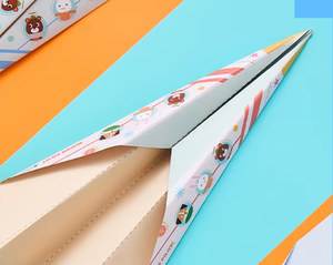 Ensemble d'avions en papier imprimés Marie - Points de vente - Ensemble d'avions en papier <span class=keywords><strong>origami</strong></span> H-KD031 - Product Image 3