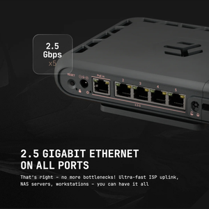 เราเตอร์ MikroTik HAP Be³ Media รุ่นใหม่ล่าสุด ปี 2026 สำหรับใช้งาน Wi-Fi 7 ในบ้าน ประสิทธิภาพทรงพลัง - Product Image 5