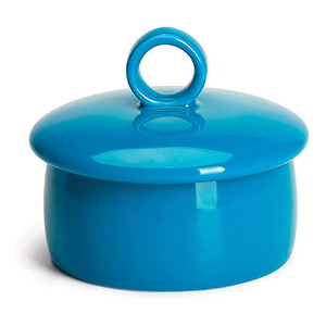 Petites boîtes de conserve d'assaisonnement rondes blanches <span class=keywords><strong>Ramequin</strong></span> en céramique pour la cuisson <span class=keywords><strong>Mini</strong></span> cocotte avec couvercle Soufflé en grès avec couvercle Soucoupe - Product Image 4