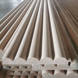 Modern Pine Wood <strong>MDF</strong> Fluted Wall <strong>Panel</strong> Solid Wood Interior <strong>Decorative</strong> <strong>Panel</strong> for Living Room Waterproof and Moisture-Proof - Product Image 3