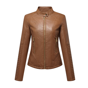 Veste de moto d'hiver pour femme de haute qualité 100% polyester à capuche unie respirante fermeture éclair design personnalisé style slim - Product Image 1