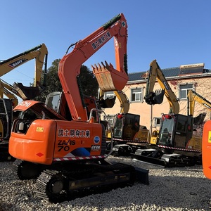 Miniexcavadora usada HITACHI ZAXIS 70 MADE IN Japan Original ZAXIS Series ZX70 Excavadora HITACHI de 7 toneladas - Product Image 5