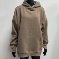 Individuell Bedruckter Oversize-Fleece-Pullover mit Sprüheffekt für Damen, Langer Lässiger Crop-Top mit Kapuze, Umweltfreundlicher Sweatshirt-Pullover