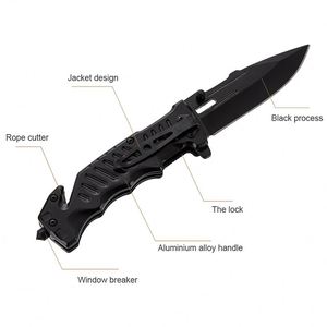 Cuchillo Plegable de Bolsillo de Alta Calidad OEM Personalizado al por Mayor con Mango de Madera y Hoja de Acero para Camping, Supervivencia, Caza y Actividades al Aire Libre - Product Image 4