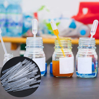 Pipettes jetables de transfert de liquide 0,2/0,5/1/2/3/5/10 ml, Pipettes Pasteur