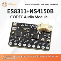 ES8311+NS4150B Modul Codec Audio Dual-Chip Berkualitas Tinggi untuk Seri ESP32