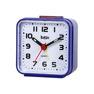 Imsh bb06701 thạch anh Analog đồng hồ đầu giường máy tính để bàn đèn nền mini đồng hồ báo thức bảng báo động im lặng wecker despertador đồng hồ - Product Image 4