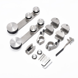 Tanpa Bingkai 8-12Mm Marah Stainless Steel 304 316 Hardware Pintu Geser Aksesoris Kaca - Product Image 1