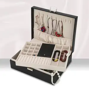 Jewelry Organizer Jewelry Box Organizer Travel Jewelry Storage Case Necklace Holders Display Tray Storage Case