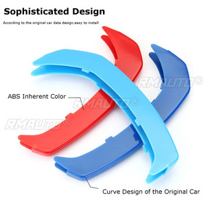 Lot de 3 autocollants décoratifs pour calandre de voiture BMW Séries 1, 3, 5 (F30, F31, X5, X6, E90, E91, F10, F11, F18, E60, E61, E70, E84, F48, F20, F21) - Product Image 5