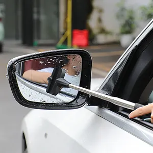 Car Rearview Mirror Wiper Rearview Mirror Water Remover Glass Rain Cleaning Tool