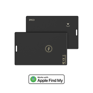 Thiết bị định vị GPS thông minh siêu mỏng, thời lượng pin dài, sạc không dây từ tính, thẻ định vị thông minh, định vị hộ chiếu, hoạt động với hệ điều hành iOS, chất liệu nhựa - Product Image 1