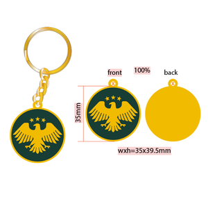 In Stock Syria 2025 il nuovo emblema nazionale distintivi simboli politici del Medio Oriente adesivi per telefoni smaltati regali governativi personalizzati - Product Image 2