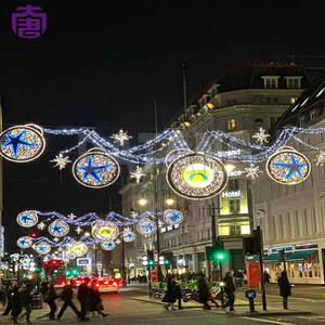Luces LED colgantes con diseño IP65 para decoración festiva del hogar y paisajes, ideales para Navidad y otras festividades. - Product Image 1