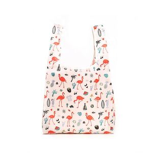 Sac de courses pliable écologique personnalisé en polyester recyclé réutilisable - Product Image 3