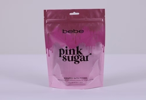 Sachets Doypack en PET transparent avec fenêtre, conception personnalisée, fermeture éclair biodégradable, pour emballage de sucre et aliments secs, impression couleur personnalisée - Product Image 3