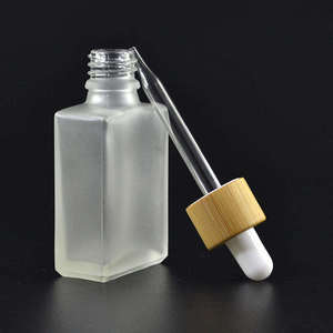 Botellas de Vidrio Esmerilado Transparente para Aceites Esenciales con Gotero, 30 ml - Product Image 2