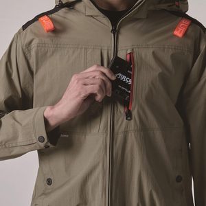 Blouson unisexe BURTLE AC2081 Air Craft noir taille 35 coupe-vent polyester/rayonne fermeture éclair printemps/été fitness - Product Image 4