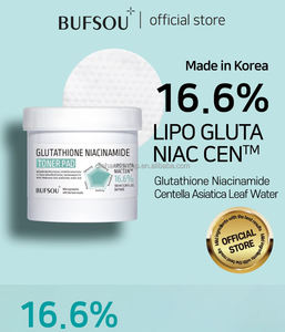 Glutatyon, Niasinamid ve Centella Özü İçeren Toner Pedleri, Kirleri Temizlerken Cildi Yatıştırır ve Nemlendirir - Product Image 2