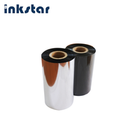 Pita Printer Kode Batang Resin Kompatibel Zebra Tsc Godex Toshiba Datamax 110MM X 300M