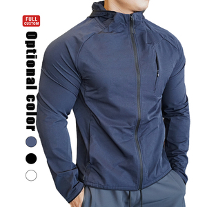 <span class=keywords><strong>Giacca</strong></span> sportiva da ginnastica invernale Slim Fit da ginnastica giacche taglie forti da uomo con Zip - Product Image 1